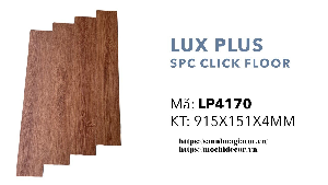Sàn nhựa Hèm Khóa Lux Floor SPC 4mm mã LP4170